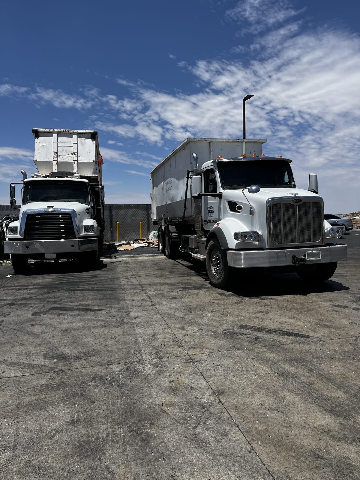 Roll-off dumpster rental delivered in Patagonia, Arizona by Rock & Roll Roll-Offs